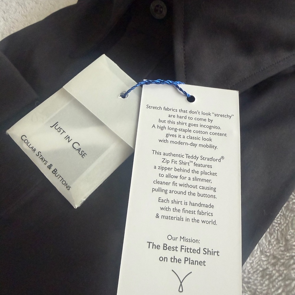 Men's Long Sleeve Shirt - Black